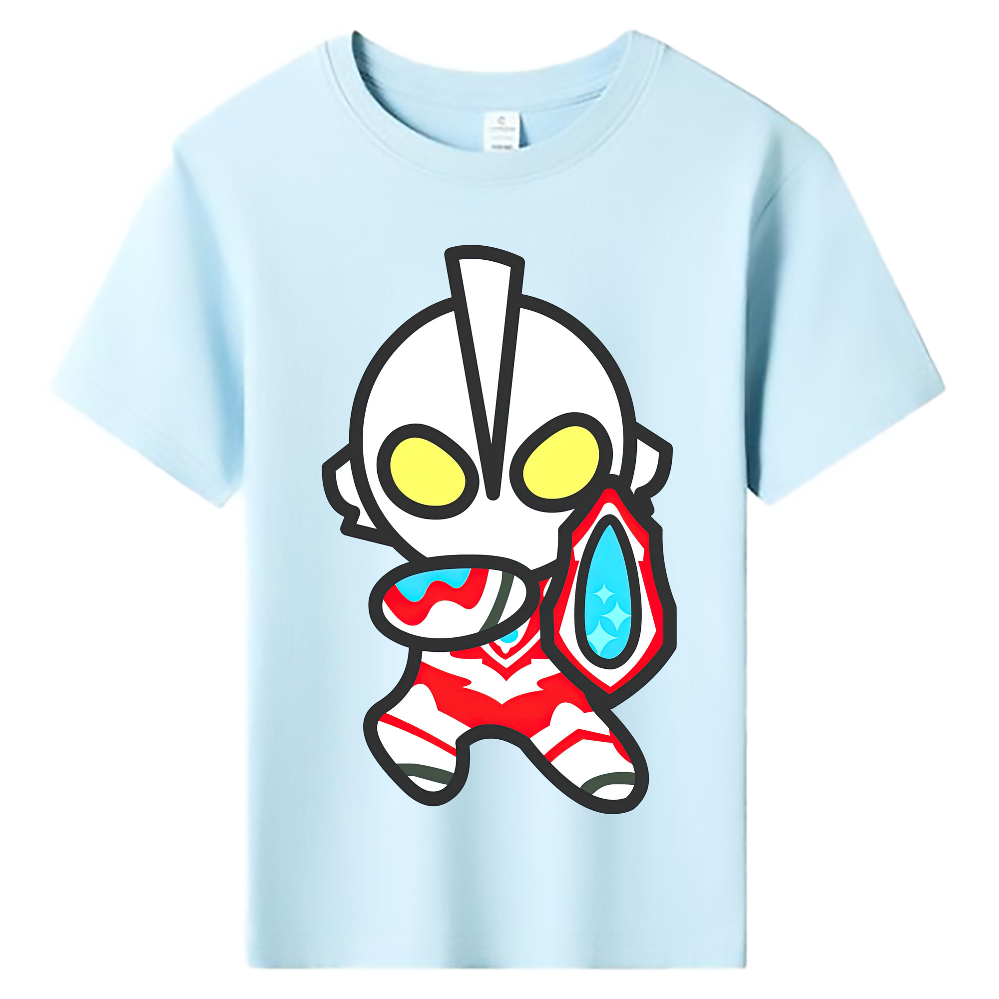 （画像用） ウルトラマン Ultraman 綿100％キッズTシャツ（フロントプリント）